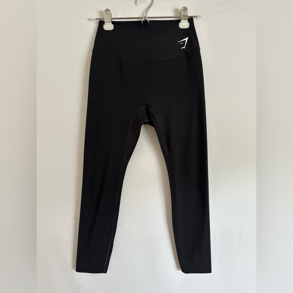 Gymshark Women's Skinny Legging Pull On Solid Black Size M